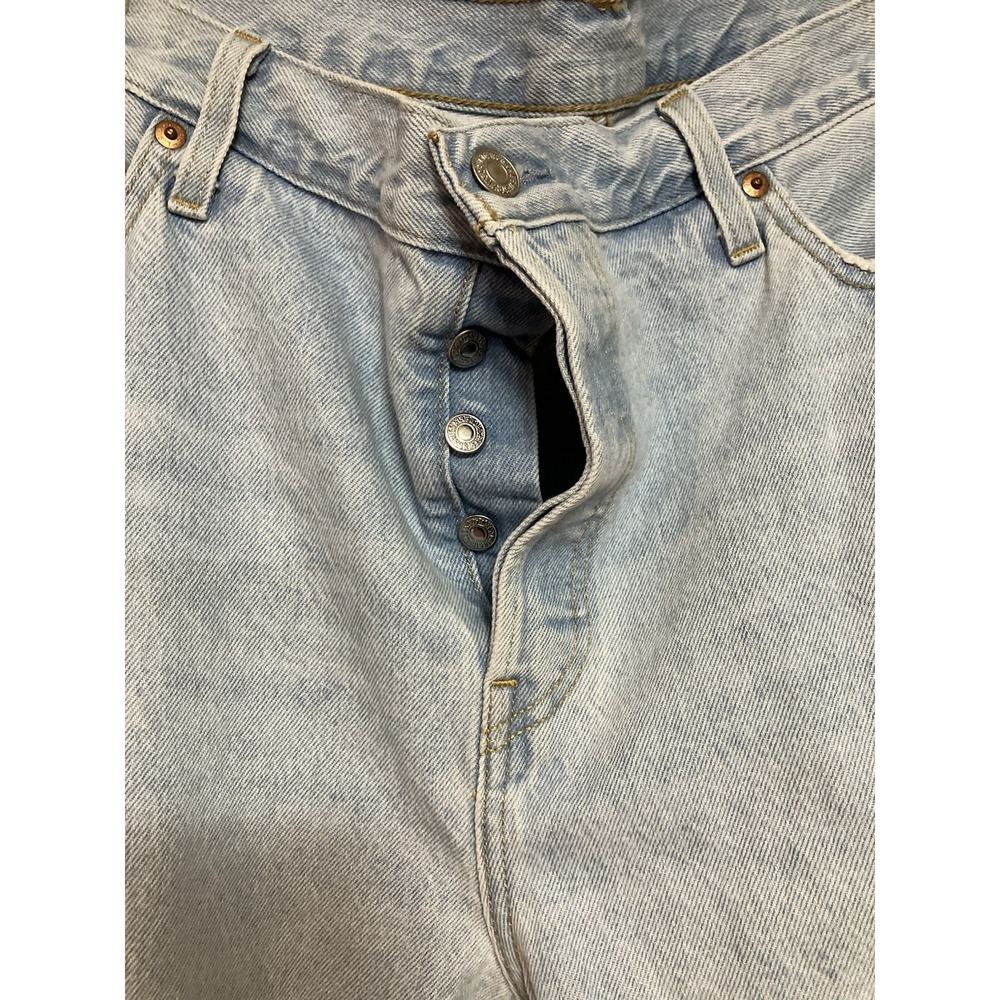 Levi's 501 Button Fly NWOT Women's Jeans Size 18W Medium Light Wash - Picture 2 of 8